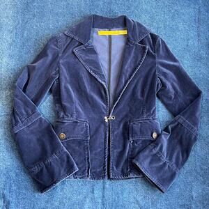 y2k twilltwentytwo velvet blazer